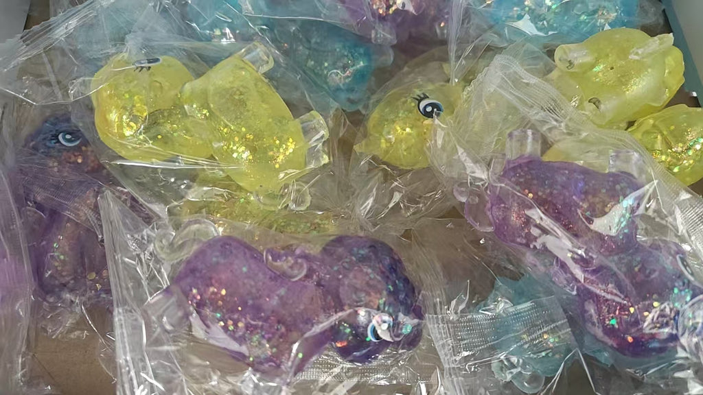  【A05】Glitter Unicorn Squishy Toy for Kids