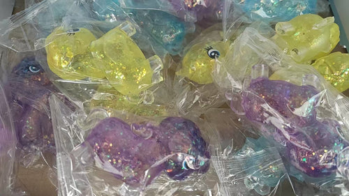  【A05】Glitter Unicorn Squishy Toy for Kids